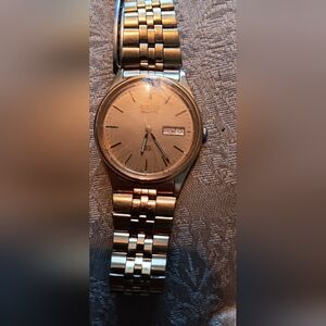 Vintage Grand Seiko 14 karat gold men's watch